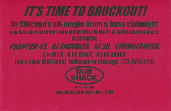 BROCKOUT! Returns, August 21, 1997 (back)