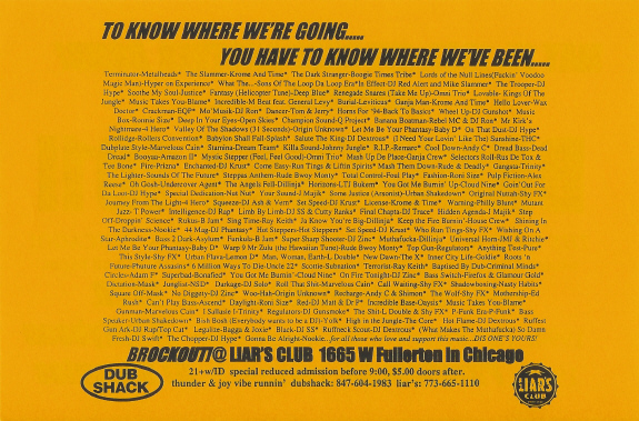 BROCKOUT 101!, May 15, 1997 (back)