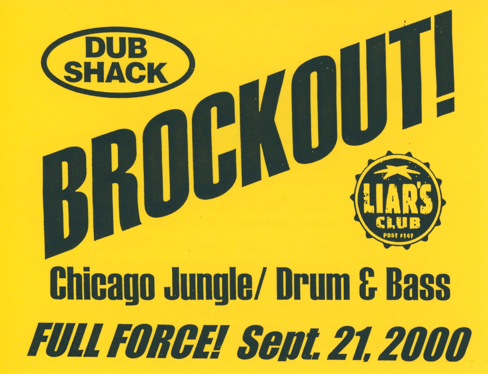 BROCKOUT! Full Force!, September 21, 2000 (front)
